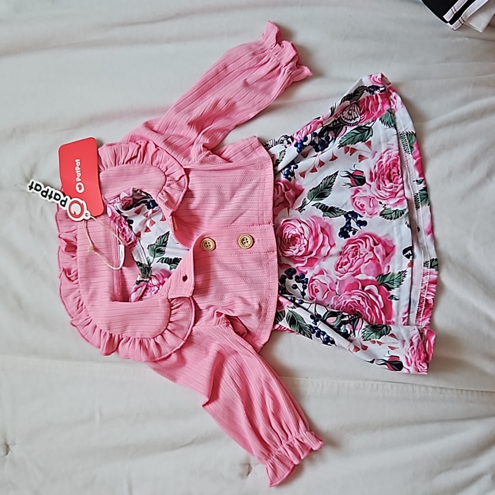 2 PC Patpat NWT Baby Girl size 3-6M